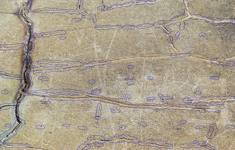 Concrete crack detection algorithm screenshot 4